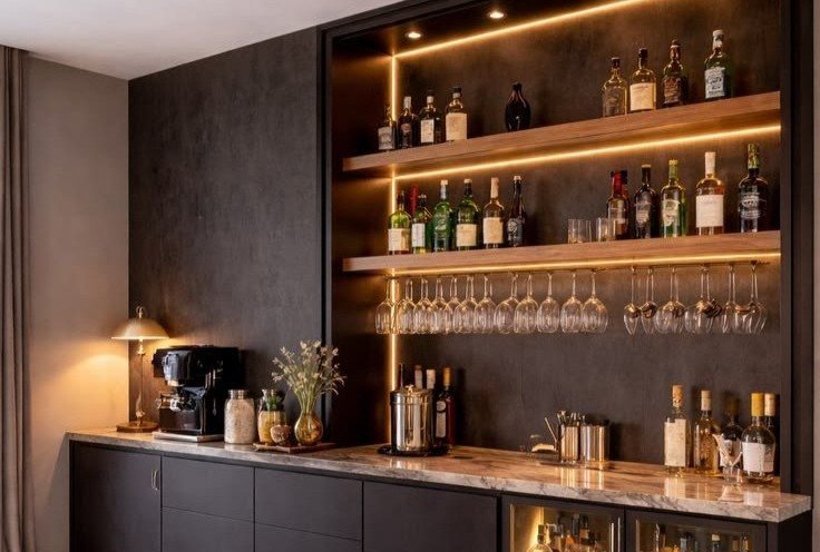 Bar à vin et cave